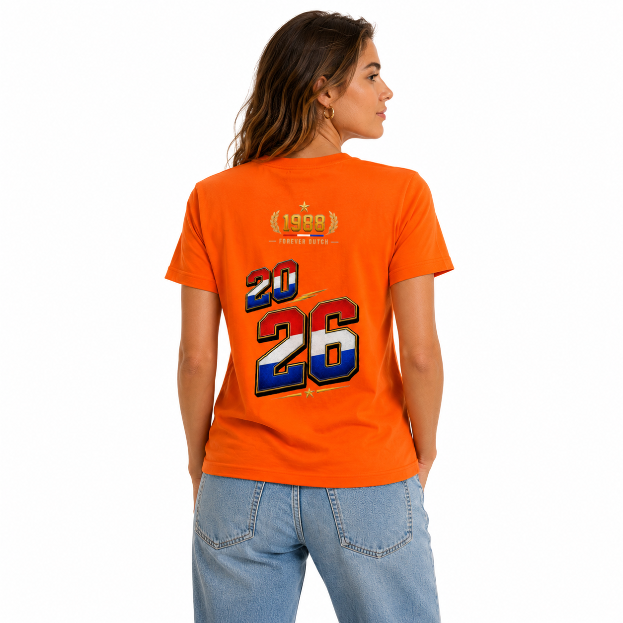 Nederland 1988–2026 Leeuw T-Shirt – Oranje Fan Shirt 2026 Editie - UNISEX